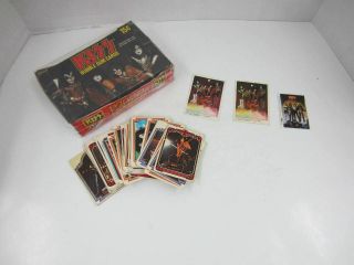 Vintage 1978 Donruss Kiss Series 1 Card Set Complete Set Of 66 Cards W/empty Box