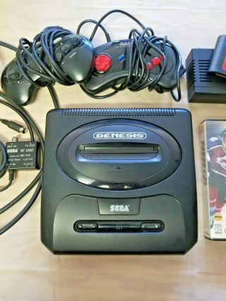 Vintage Sega Genesis 2 Complete System w/ 4 games 3