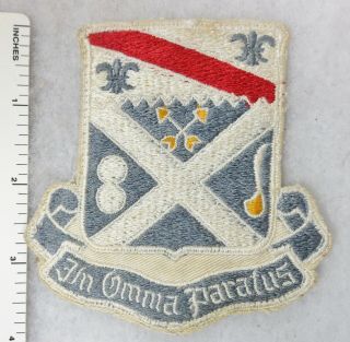18th Infantry Regiment Pocket Patch Us Army Early Post Ww2 Vintage Cut Edge