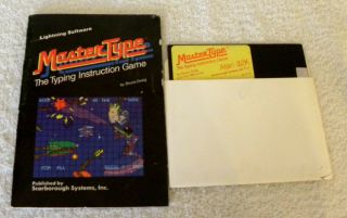 Atari Master Type Video Game Software 400/800/1200xl/130xe/xegs/1450/820