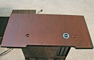 WOODEN CASE CABINET COVER FOR SANSUI 9090 RECEIVER RARE ORIG COND 3