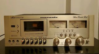 Vintage Marantz 5025b Cassette Deck For Parts/repair