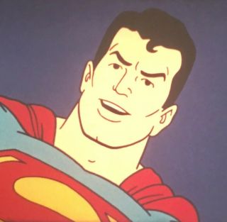 Vintage 1968 Superman ”the Luminians On The Loose” 16mm Film Cartoon Part 1 & 2