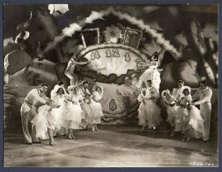 Production Number With Clock Paramount On Parade Film 1930 Vintage Orig Photo