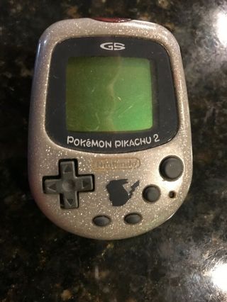 Vintage 1999 Nintendo Pokemon Pikachu 2 Gs Includes Battery