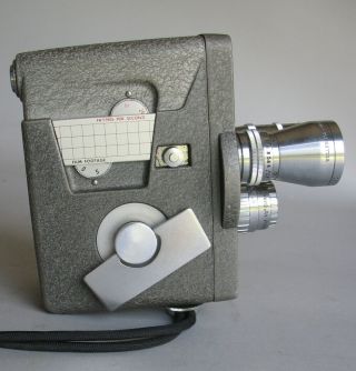 Vintage Tower T182 8mm 3 Lens Movie Camera 4