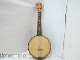 Vintage Grover? 4 String Wood Mandolin Banjo Banjolin