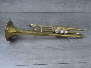 Vintage Conn Brass Trumpet No Mouthpiece 2
