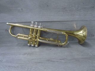 Vintage Conn Brass Trumpet No Mouthpiece 3