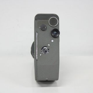 1960s Canon Reflex Zoom 8 - 2 Grey Colour Movie Camera 8mm in Brown Case 921 5