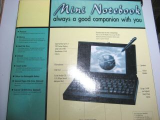 Palmax " Pd - 1000 " Plus Touch Panel Mininotebook Computer Disk Error