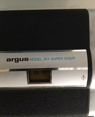 Argus Model 814 Eight Reflex Zoom Movie Camera Instant Loading Cartridge 4