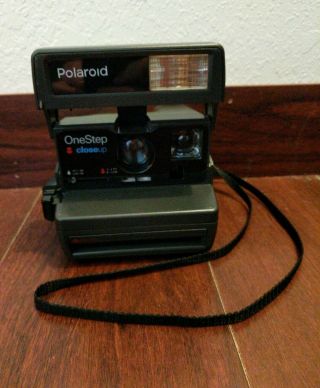 Polaroid One Step Close Up Instant 600 Film Camera Vintage Cool Hip 