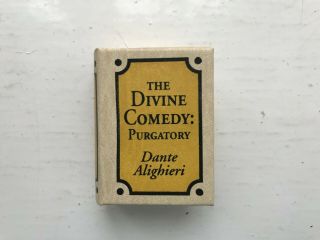 Del Prado Miniature Book Classics The Divine Comedy Purgatory - Dante Alighieri