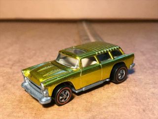 Custom Nomad Yellow Redline Hot Wheels Car Vintage Diecast Mattel Old Wheel Toy