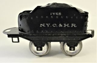 Vintage Ives N.  Y.  C.  & H.  R.  Tender Coal Car Extremely