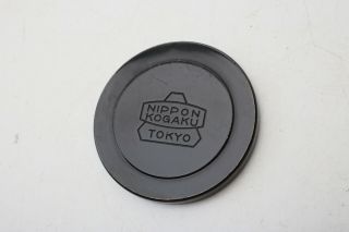 Nikon Rangefinder Nikkor 5cm/50mm F1.  4 Black Nippon Kogaku Tokyo Front Lens Cap