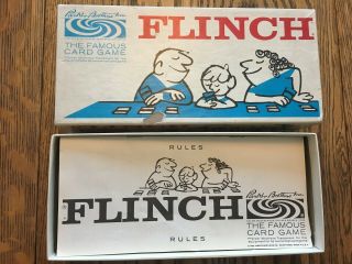 Vintage FLINCH Card Game 1963 Parker Brothers - COMPLETE 2