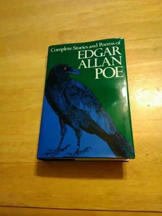 Edgar Allan Poe Complete Stories And Poems American Author Writer Fiction