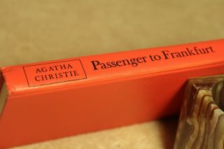 Murder Mystery By Agatha Christie 1970 Hb Passenger To Frankfurt Vgc