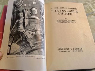 The Invisible Chimes by Margaret Sutton - A Judy Bolton Mystery - c:1932 green 5