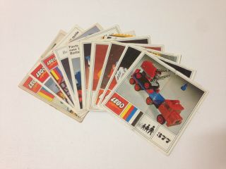Le002 Lego System Vintage 1960s/70s Catalogues & Instructions Booklets