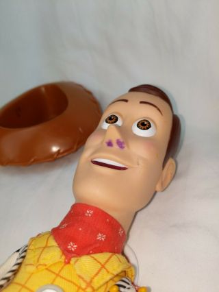 VINTAGE Toy Story SHERIFF Woody Talking PullString Doll Hasbro Disney/Pixar flaw 4