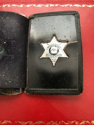 Vintage Deputy Sheriff Badge,  Rankin,  County,  Mississippi 2