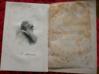 Naturalist ' s Voyage Round The World.  C.  Darwin.  1889.  NOT EX - LIBRARY 2
