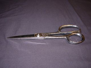 Cutco 8 " Chrome Take Apart Scissors Shears Serrated Vintage Usa