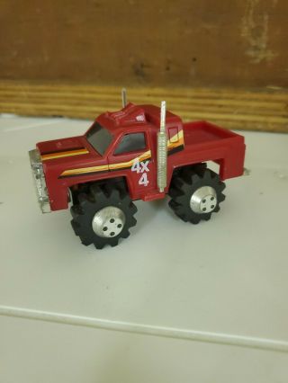 Vintage 1981 Ljn Toys Rough Riders Stomper 4x4 Red Semi Truck Great