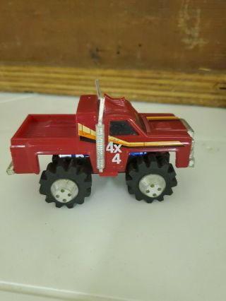 Vintage 1981 LJN Toys Rough Riders Stomper 4x4 Red Semi Truck Great 3
