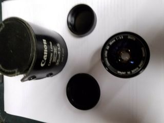 Canon Lens Ex 35mm 1:3.  5