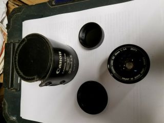 Canon lens ex 35mm 1:3.  5 3