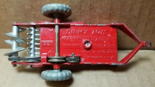 Vintage Dinky Toys Meccano Massey Harris Tractor & Manure Spreader 6