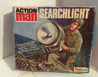 Vintage Gi Joe Action Man Palitoy Searchlight Parts & Aceessories