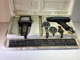 Vintage Auto - Marine Instruments Corp Performance Console Timing Light Etc