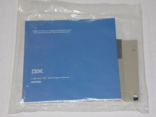 NOS Vtg 1995 IBM OS/2 Warp Connect Version 3 Computer PC Software Floppy Disk CD 2