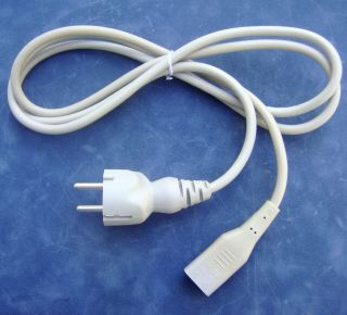 Apple Power Cord Gray Electricord Eu Vtg 1995 Power Macintosh Cable 6ft