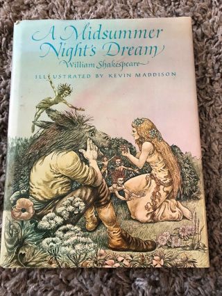 A Mid Summer Nights Dream Hardcover Book Kevin Maddison William Shakespeare