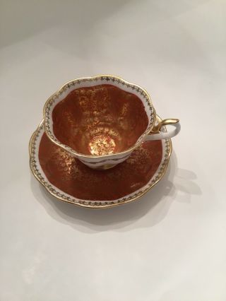 Vintage Royal Albert Mayfair Series Bone China Teacup & Saucer