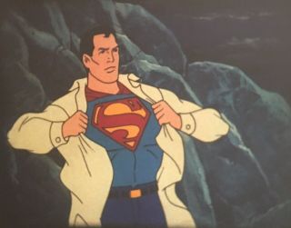 Vintage 1968 Superman “the Ghost Of Kilbane Castle” Part 1 & 2 16mm Film Cartoon