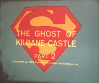 Vintage 1968 Superman “The Ghost Of Kilbane Castle” Part 1 & 2 16mm Film Cartoon 3