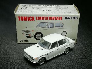 A63 Tomica Limited Vintage Lv - 58a Toyota Corolla 1200