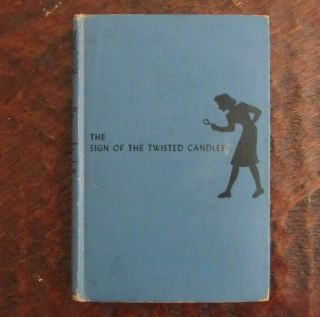 Nancy Drew: THE SIGN OF THE TWISTED CANDLES Hard Cover With Dust Jacket 3
