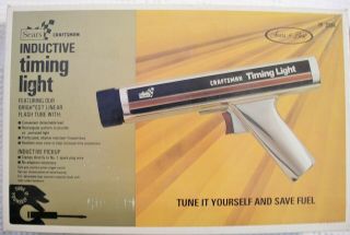 Vintage Inductive Timing Light - Sears Craftsman Model 161.  2134000 - Pre - Owned