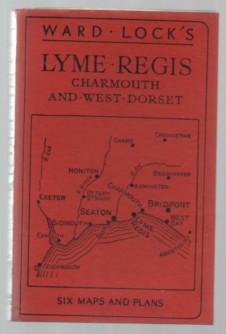 Ward Locks Red Guide - Lyme Regis,  Charmouth & West Dorset - 1950 