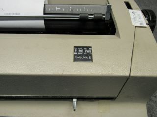 Vintage IBM Selectric II Correcting Electric Typewriter 2