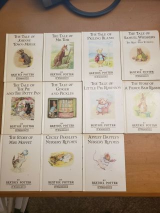 The Peter Rabbit Library By Beatrix Potter Book Box Set 1 - 23 Vintage Children ' s 5