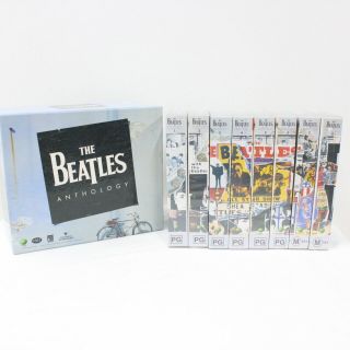 Vintage The Beatles Anthology Vhs Box Set 310